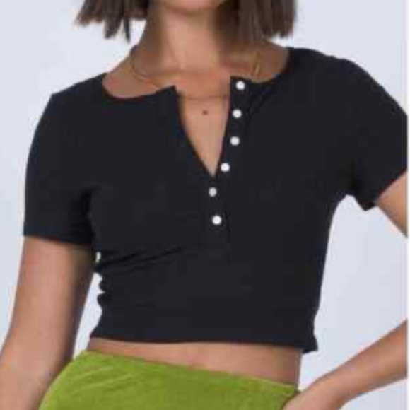 Princess Polly cropped top - Picture 2 of 3